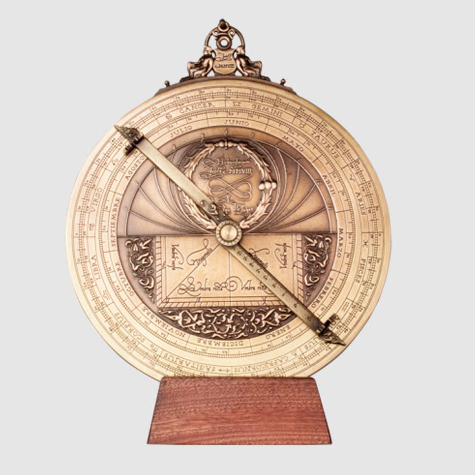 アストロラーベ 20cm 真鍮製 天文儀器 | 中世ヨーロッパの観測器具