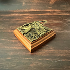 赤道日時計 アウクスブルク式 真鍮製 精密な時刻目盛り ノーモン（指示針）付き 天文学者の道具