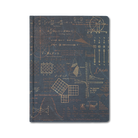 世界を変えた方程式をモチーフにした、数式柄のハードカバーノート（A5+）